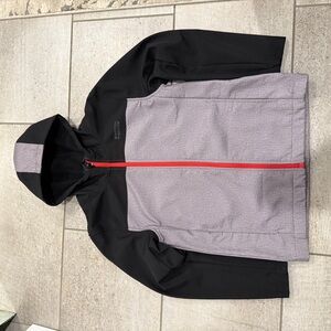 Snotek x- series Men's Black & Light Gray Hooded Jacket